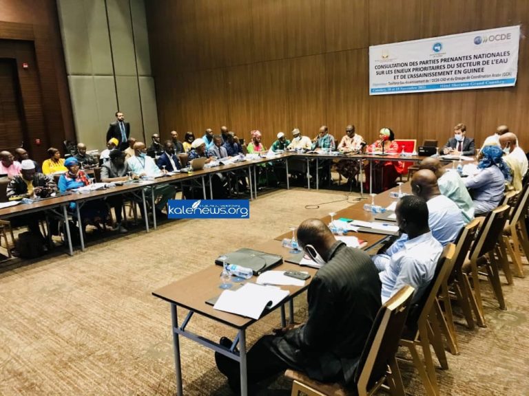 Conakry: Une consultation sur les enjeux prioritaires du secteur  »eau et assainissement »