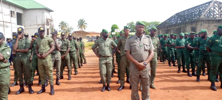 NZérékoré : Une forte mobilisation pour le 63e an  de la création de l’armée guinéenne