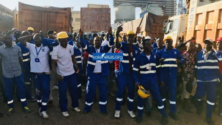 Kagbélen/Société Diamond Cement: Les travailleurs accusent leur DG de racisme et exigent son départ immédiat