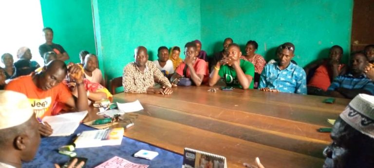 Incendie au Marché de NZérékoré : Le collectif des sinistrés appellent  au secours