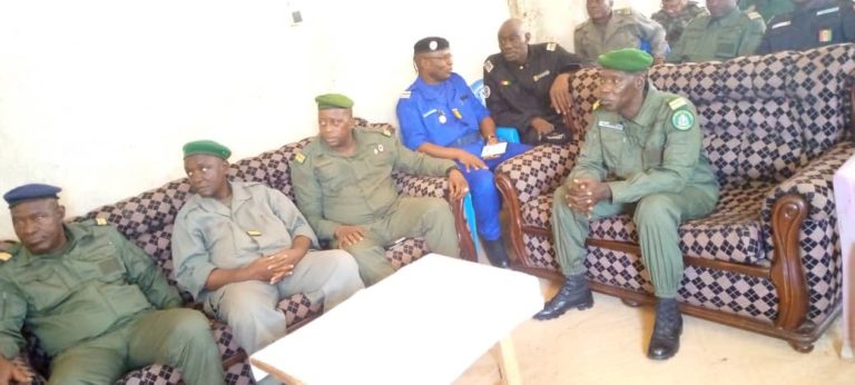 N’zérékoré : le commandant du camp militaire chez le patriarche