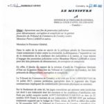 POURSUITE CONTRE PIERRE LAMAH