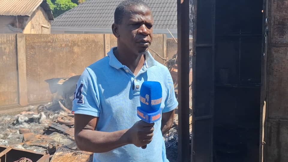 Labé : Un incendie ravage un atelier de soudure à Bowloko