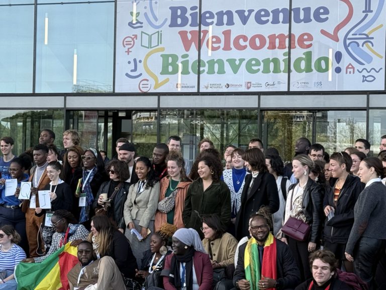 Bordeaux: fin du forum mondial de l’économie sociale et solidaire, le DG de l’ANVJ, Macka Baldé satisfait de la participation guinéenne