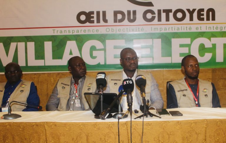 Scrutin présidentiel : la société civile dresse un premier bilan globalement satisfaisant