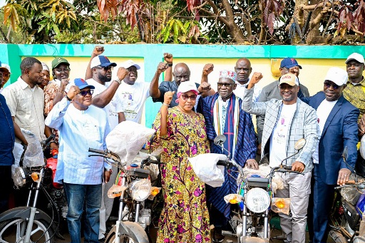 Campagne GMD à Labé : Ahmed Kanté renforce le directoire préfectoral avec un important appui logistique et financier