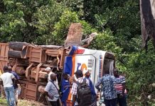 N’zérékoré : un accident de la route fait un mort et plusieurs blessés graves
