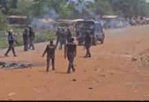 Kankan : violents affrontements entre la police et un groupe de jeunes au quartier Bordo