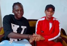 Kankan : Mariama Ciré Kaba et Art Man fument le calumet de la paix