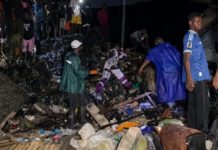 Conakry : un éboulement à la décharge de Dar-es-Salam fait d’importants dégâts