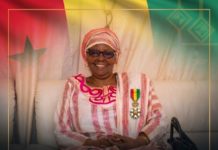 Hadja Fatoumata Yebeh Bah élevée au grade de Chevalier de l’Ordre national du Mérite: « Cette consécration va encore renforcer mon engagement…»