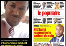 L’humanisme médical au prisme du droit (Par Alpha Abdoulaye Diallo, in Le Populaire)