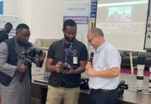 Conakry : des professionnels des médias formés à l’utilisation des équipements audiovisuels