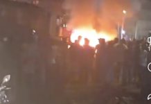 Baïlobaya : une voiture et une moto prennent feu après une violente collision